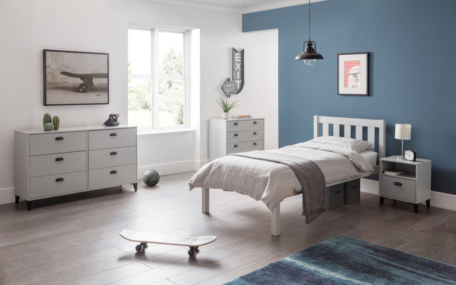 Luna Bed - Dove Grey - The Bed House