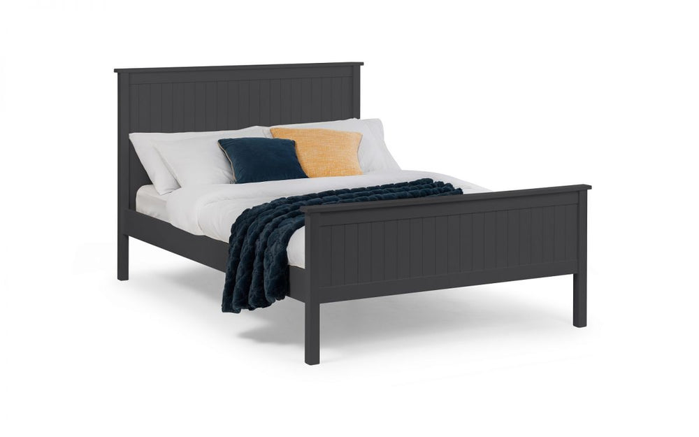 Maine Bed - Anthracite - The Bed House