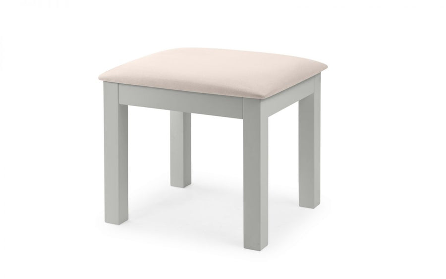 Maine Dressing Stool - Grey - The Bed House