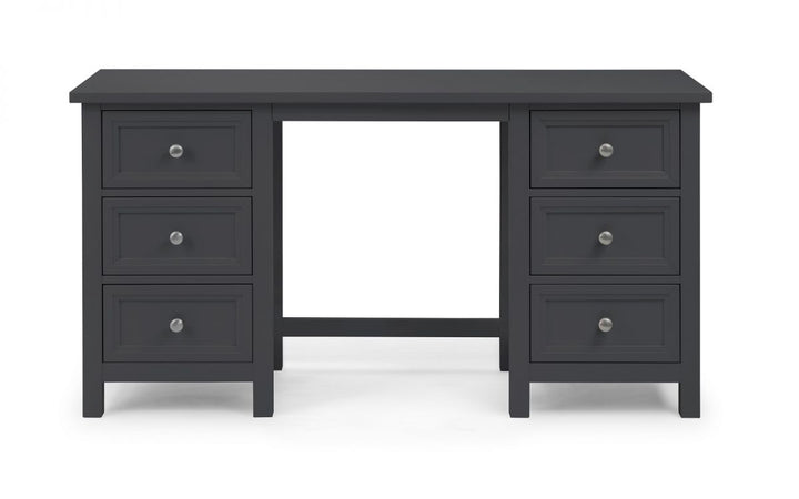 Maine Dressing Table - Anthracite - The Bed House