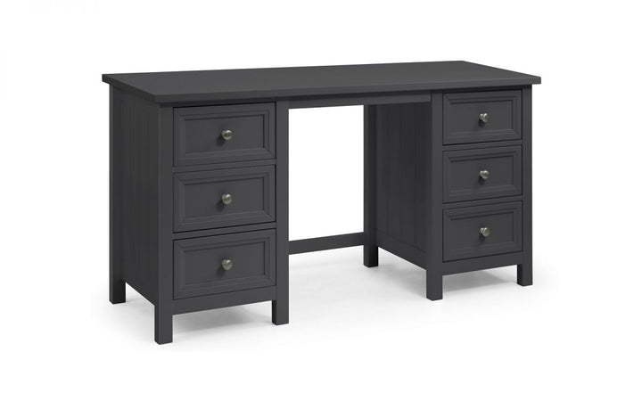 Maine Dressing Table - Anthracite - The Bed House