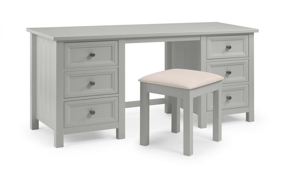 Maine Dressing Table - Grey - The Bed House