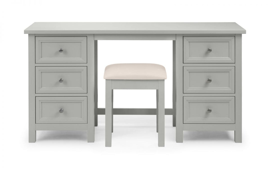 Maine Dressing Table - Grey - The Bed House