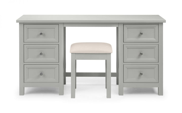 Maine Dressing Table - Grey - The Bed House