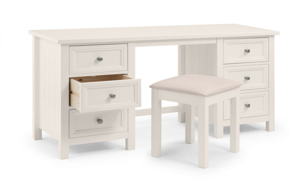 Maine Dressing Table - Surf White - The Bed House