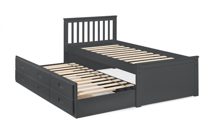 Maisie Bed - Anthracite - The Bed House