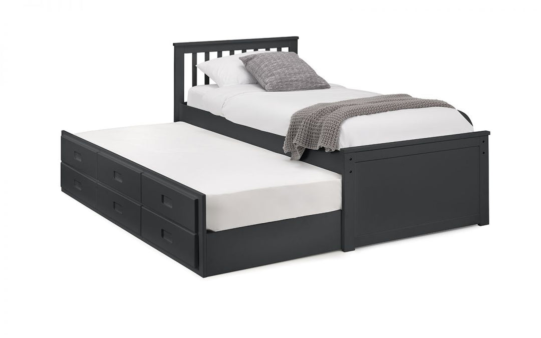 Maisie Bed - Anthracite - The Bed House