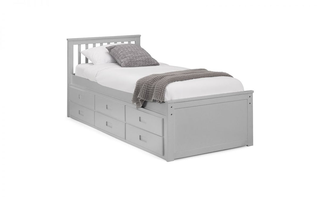 Maisie Bed - Light Grey - The Bed House