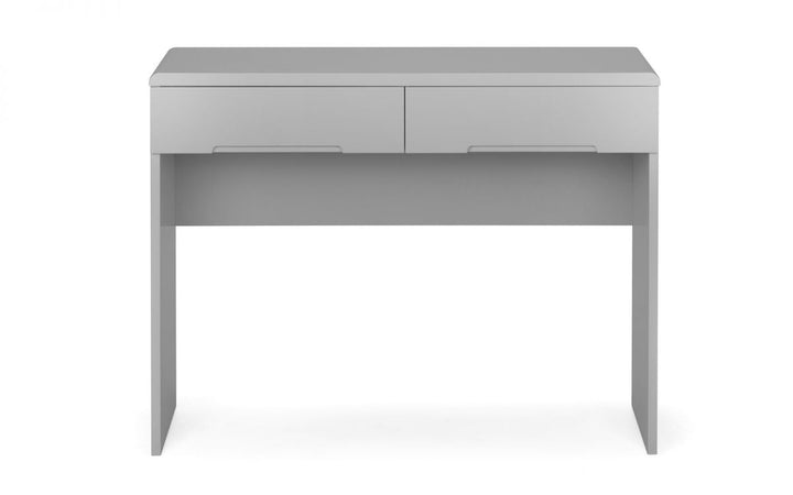 Manhattan Dressing Table with 2 Drawers - Grey - The Bed House