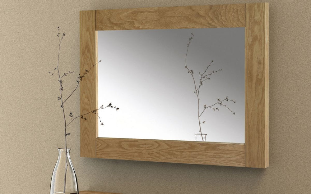 Marlborough Oak Wall Mirror - The Bed House