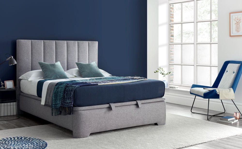 Medburn Storage Bed - Soft Grey - The Bed House