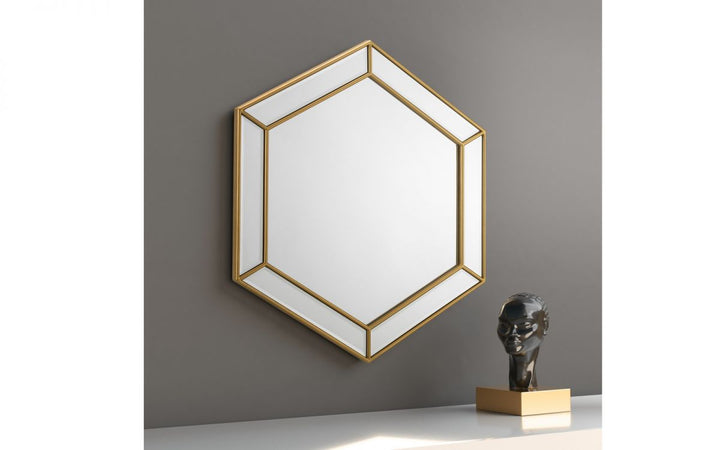 Melody Hexagonal Mirror - The Bed House