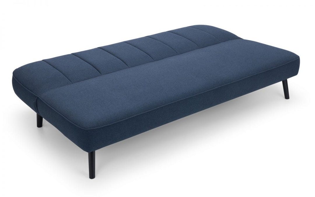 Miro Curved Back Sofa Bed - Blue - The Bed House