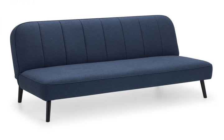 Miro Curved Back Sofa Bed - Blue - The Bed House