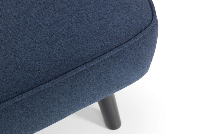 Miro Curved Back Sofa Bed - Blue - The Bed House