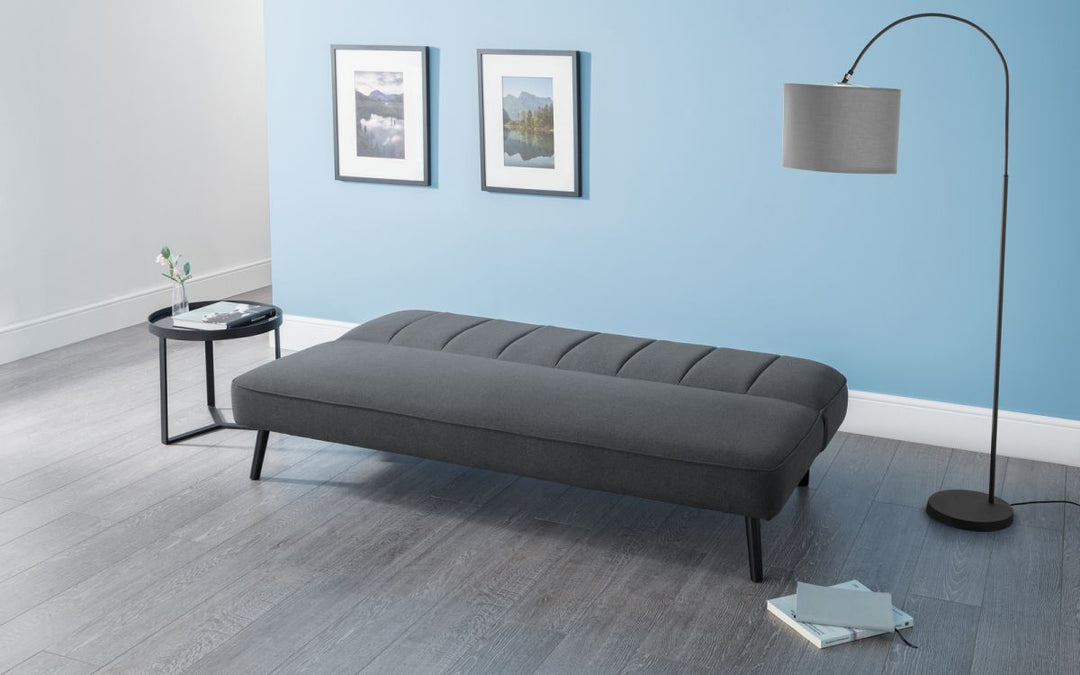 Miro Curved Back Sofa Bed - Grey - The Bed House