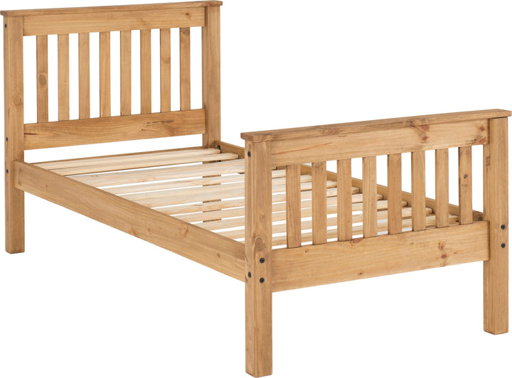 Monaco High Foot End Bed Frame - The Bed House