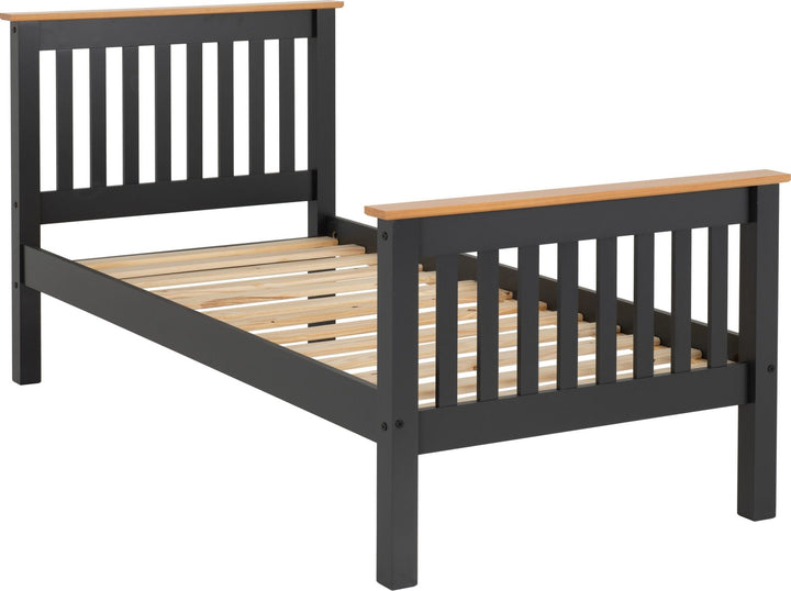 Monaco High Foot End Bed Frame - The Bed House