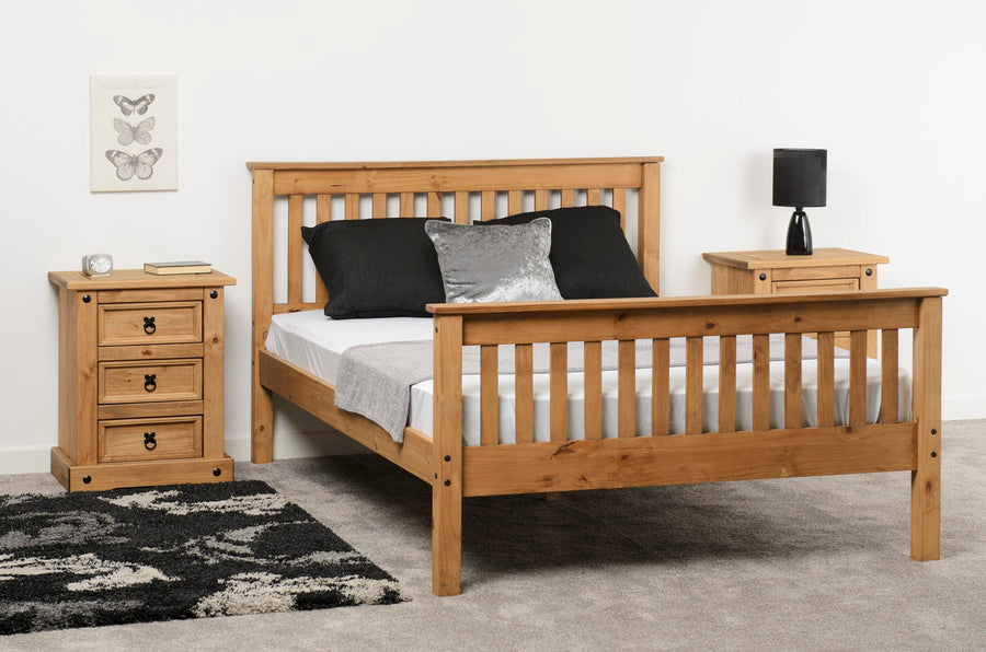 Monaco High Foot End Bed Frame - The Bed House