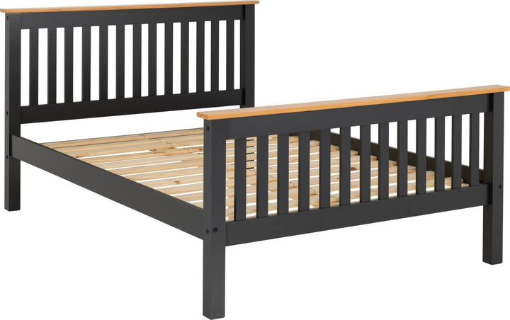 Monaco High Foot End Bed Frame - The Bed House