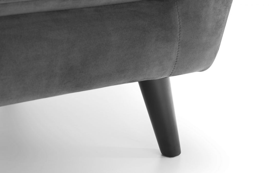 Monza Chair - Grey Velvet