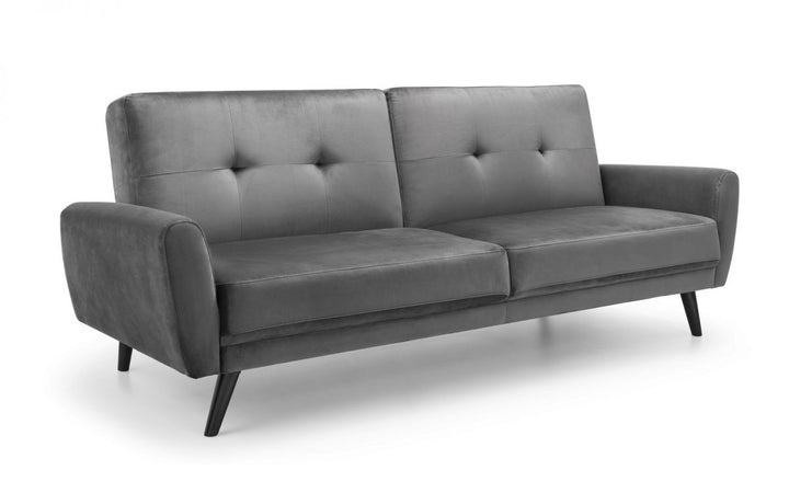 Monza Sofa Bed - Grey Velvet