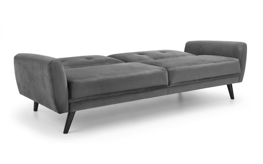 Monza Sofa Bed - Grey Velvet