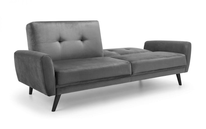 Monza Sofa Bed - Grey Velvet