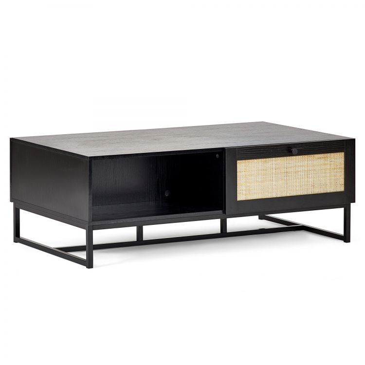 Padstow Coffee Table - Black - The Bed House