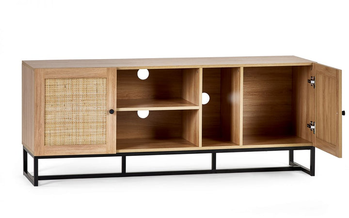 Padstow TV Unit - Oak