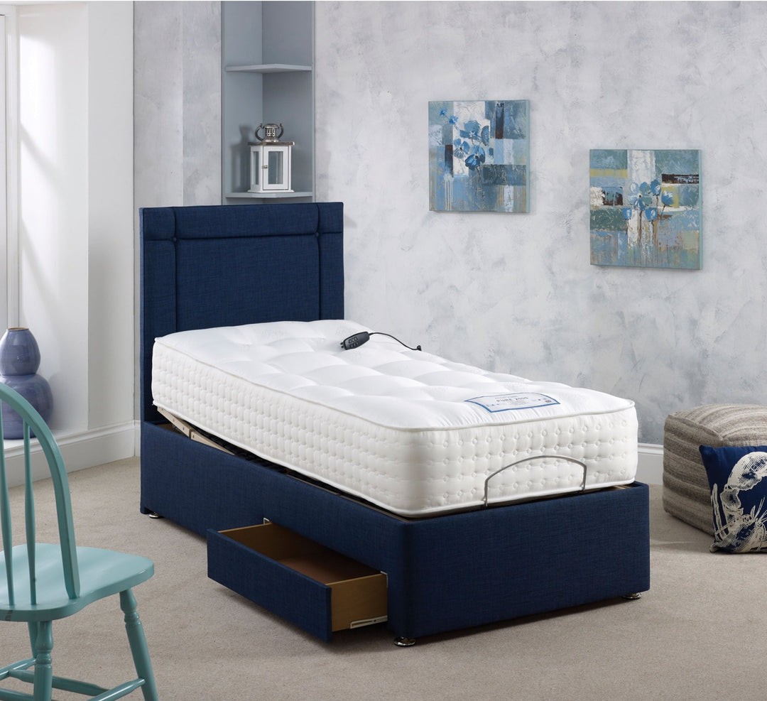 Pure 1500 Adjustable Bed and Mattress - The Bed House