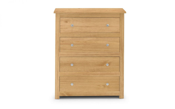 Radley 4 Drawer Chest - Waxed Pine - The Bed House