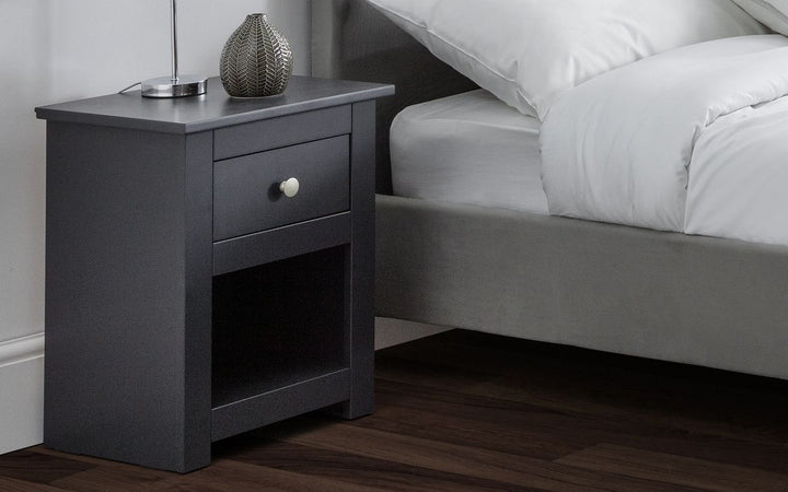 Radley Bedside - Anthracite - The Bed House