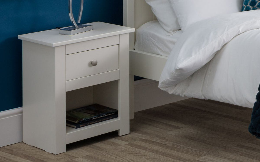 Radley Bedside - White - The Bed House