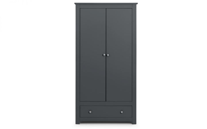 Radley Wardrobe - Anthracite - The Bed House