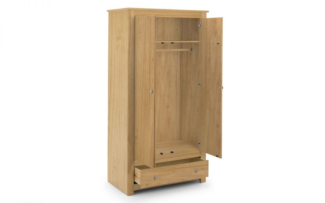 Radley Wardrobe - Waxed Pine - The Bed House