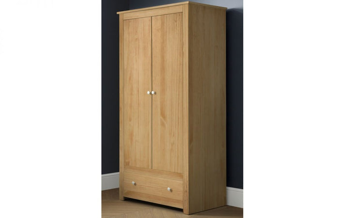 Radley Wardrobe - Waxed Pine - The Bed House