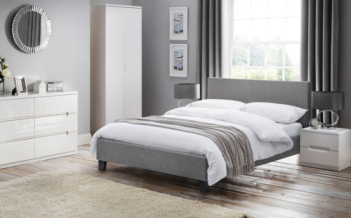 Rialto Bed - Grey - The Bed House