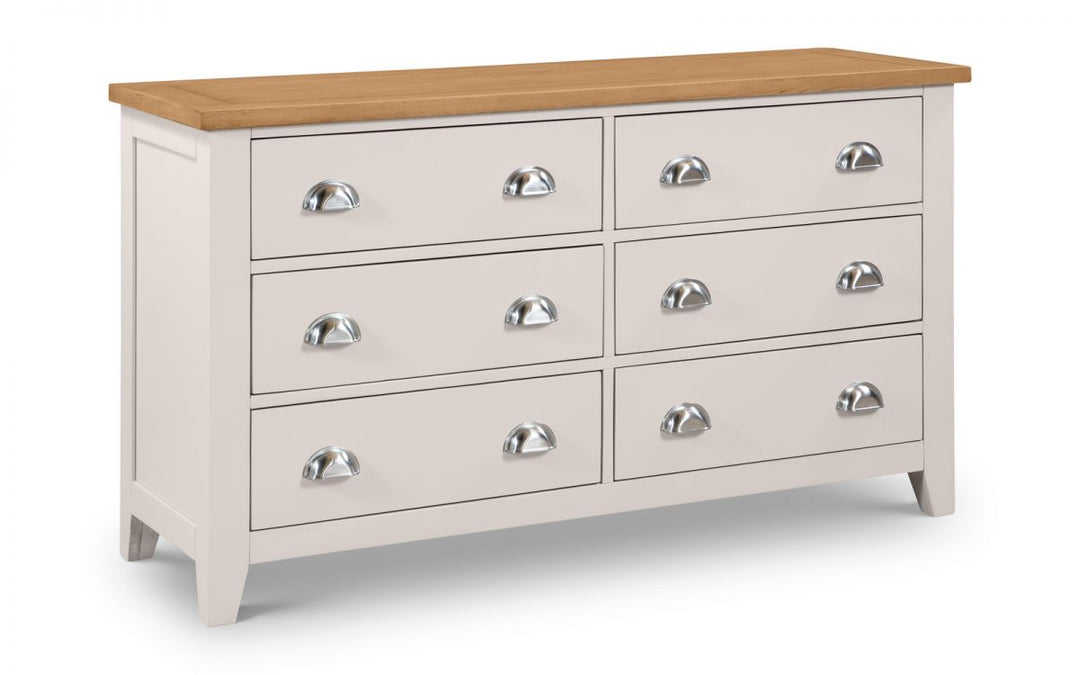 Richmond 6 Drawer Wide Chest - The Bed House