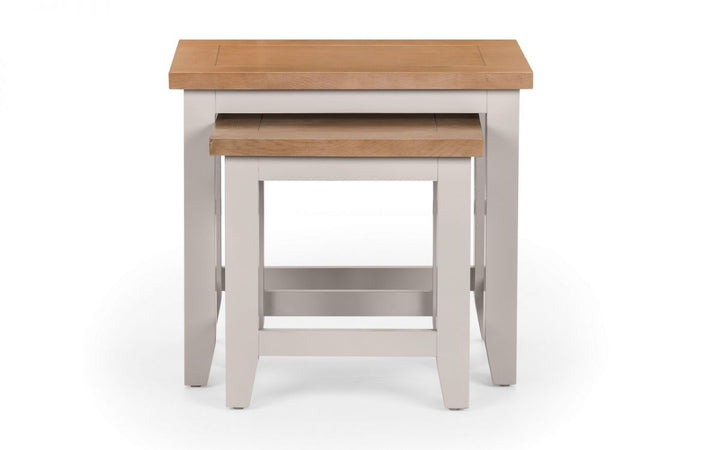 Richmond Nest of Tables - Elephant Grey - The Bed House