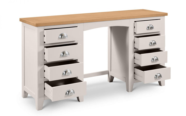 Richmond Twin Pedestal Dressing Table - The Bed House