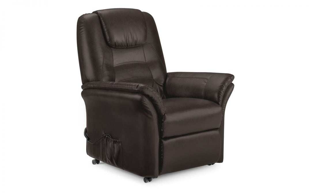 Riva Rise & Recline Chair - Brown - The Bed House