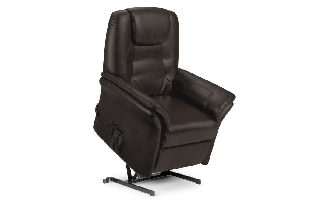 Riva Rise & Recline Chair - Brown - The Bed House