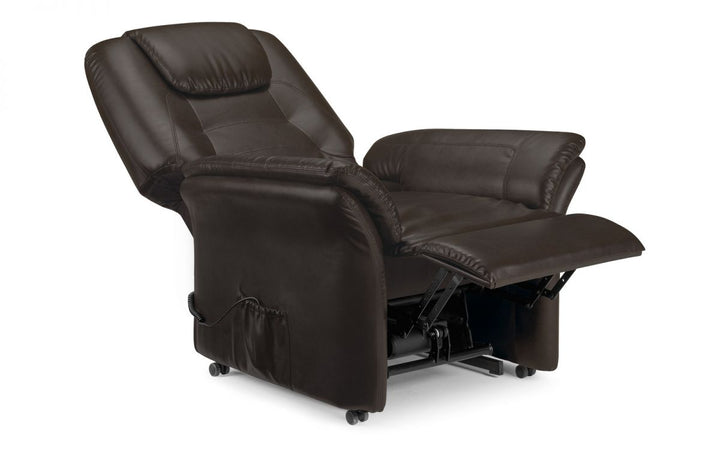 Riva Rise & Recline Chair - Brown - The Bed House