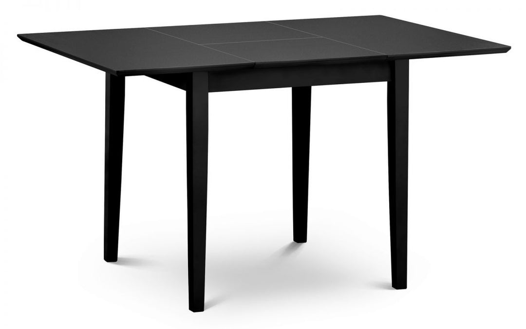 Rufford Extending Dining Table - Black - The Bed House