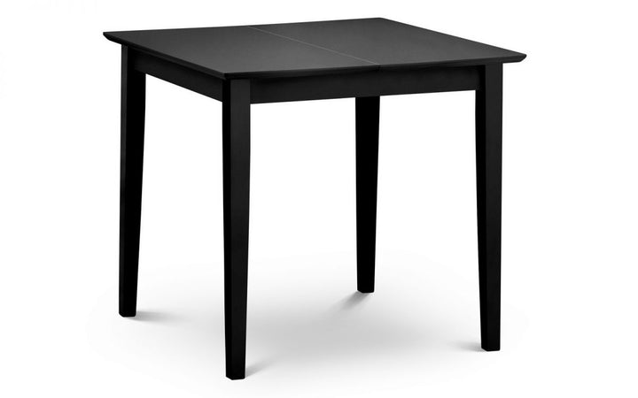 Rufford Extending Dining Table - Black - The Bed House