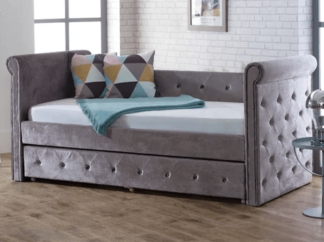 Sage Scroll Day Bed - The Bed House