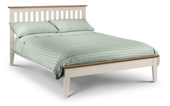 Salerno Shaker Bed - Two Tone - The Bed House