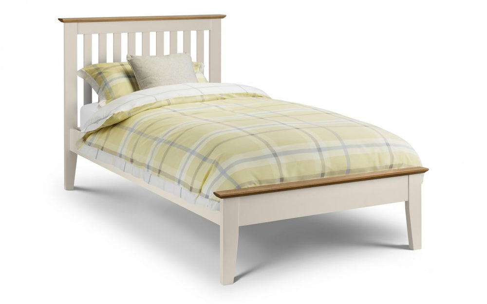 Salerno Shaker Bed - Two Tone - The Bed House