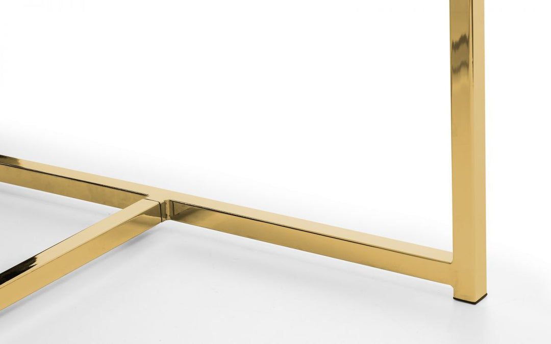 Scala Gold Dining Table - The Bed House